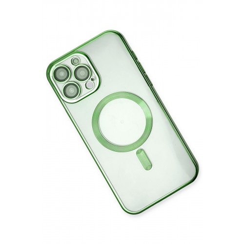 Newface iPhone 15 Pro Kılıf Kross Magneticsafe Kapak - Koyu Yeşil Newface iPhone 15 Pro Kılıf Kross Magneticsafe Kapak - Koyu Yeşil