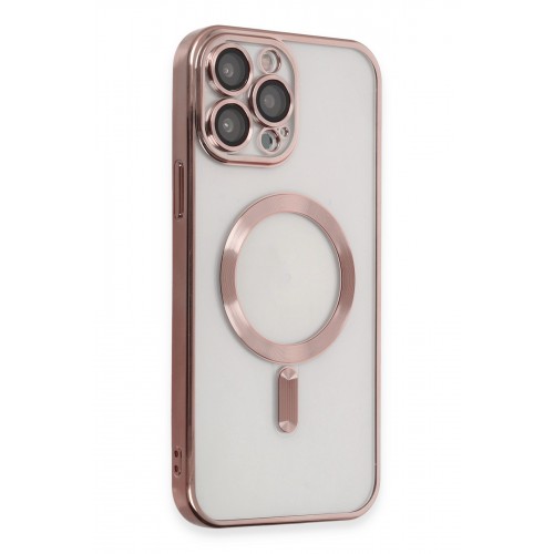 Newface iPhone 15 Pro Kılıf Kross Magneticsafe Kapak - Rose Newface iPhone 15 Pro Kılıf Kross Magneticsafe Kapak - Rose