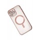 Newface iPhone 15 Pro Kılıf Kross Magneticsafe Kapak - Rose Newface iPhone 15 Pro Kılıf Kross Magneticsafe Kapak - Rose