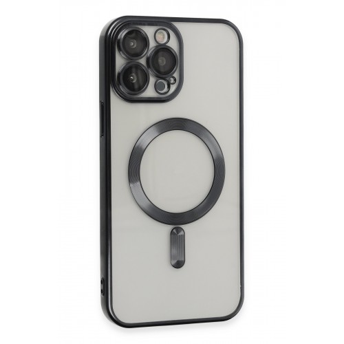 Newface iPhone 15 Pro Max Kılıf Kross Magneticsafe Kapak - Siyah Newface iPhone 15 Pro Max Kılıf Kross Magneticsafe Kapak - Siyah