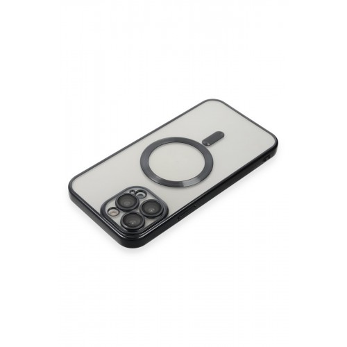 Newface iPhone 15 Pro Max Kılıf Kross Magneticsafe Kapak - Siyah Newface iPhone 15 Pro Max Kılıf Kross Magneticsafe Kapak - Siyah