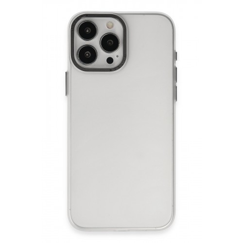 Newface iPhone 15 Pro Max Kılıf Modos Metal Kapak - Şeffaf Newface iPhone 15 Pro Max Kılıf Modos Metal Kapak - Şeffaf