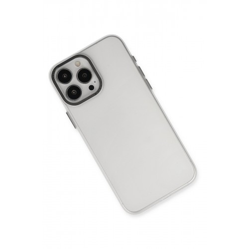 Newface iPhone 15 Pro Max Kılıf Modos Metal Kapak - Şeffaf Newface iPhone 15 Pro Max Kılıf Modos Metal Kapak - Şeffaf