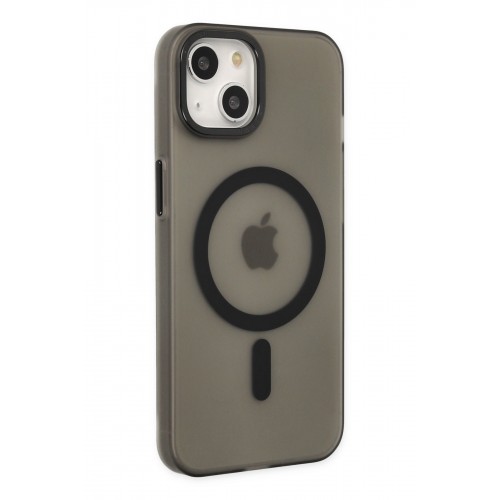 Newface iPhone 15 Kılıf Lodos Magneticsafe Mat Kapak - Siyah Newface iPhone 15 Kılıf Lodos Magneticsafe Mat Kapak - Siyah