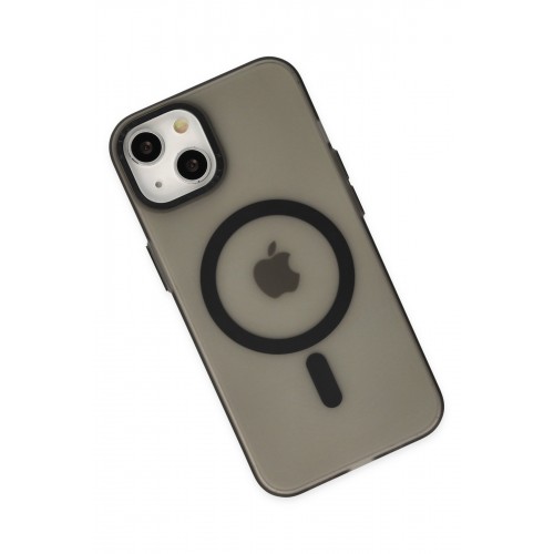 Newface iPhone 15 Kılıf Lodos Magneticsafe Mat Kapak - Siyah Newface iPhone 15 Kılıf Lodos Magneticsafe Mat Kapak - Siyah