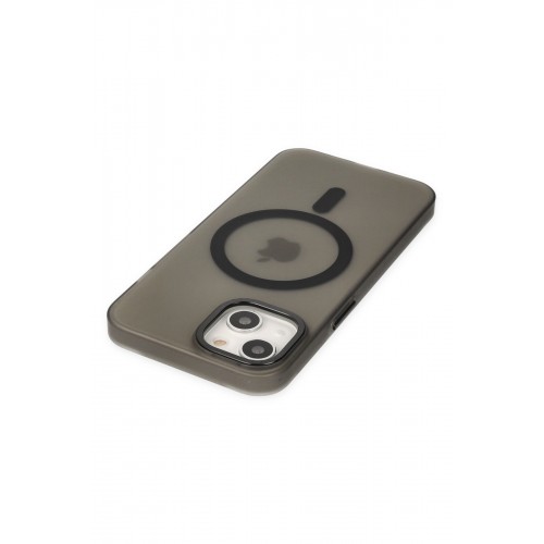 Newface iPhone 15 Kılıf Lodos Magneticsafe Mat Kapak - Siyah Newface iPhone 15 Kılıf Lodos Magneticsafe Mat Kapak - Siyah