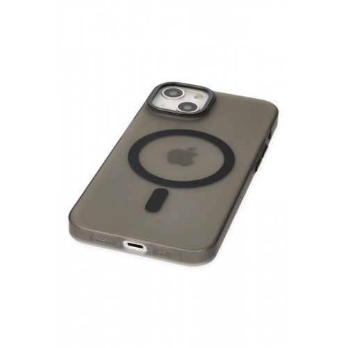 Newface iPhone 15 Kılıf Lodos Magneticsafe Mat Kapak - Siyah Newface iPhone 15 Kılıf Lodos Magneticsafe Mat Kapak - Siyah