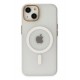 Newface iPhone 15 Kılıf Lodos Magneticsafe Mat Kapak - Şeffaf