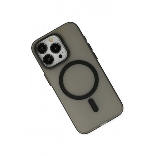 Newface iPhone 15 Pro Kılıf Lodos Magneticsafe Mat Kapak - Siyah Newface iPhone 15 Pro Kılıf Lodos Magneticsafe Mat Kapak - Siyah