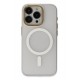 Newface iPhone 15 Pro Kılıf Lodos Magneticsafe Mat Kapak - Şeffaf Newface iPhone 15 Pro Kılıf Lodos Magneticsafe Mat Kapak - Şeffaf
