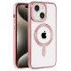 Newface iPhone 15 Kılıf Kronos Magsafe Kapak - Rose Gold Newface iPhone 15 Kılıf Kronos Magsafe Kapak - Rose Gold