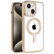 Newface iPhone 15 Kılıf Kronos Magsafe Kapak - Gold Newface iPhone 15 Kılıf Kronos Magsafe Kapak - Gold