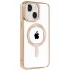 Newface iPhone 15 Kılıf Kronos Magsafe Kapak - Gold Newface iPhone 15 Kılıf Kronos Magsafe Kapak - Gold