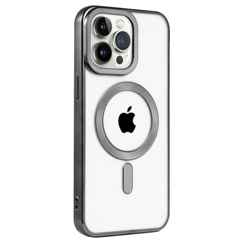 Newface iPhone 15 Pro Max Kılıf Kronos Magsafe Kapak - Siyah Newface iPhone 15 Pro Max Kılıf Kronos Magsafe Kapak - Siyah