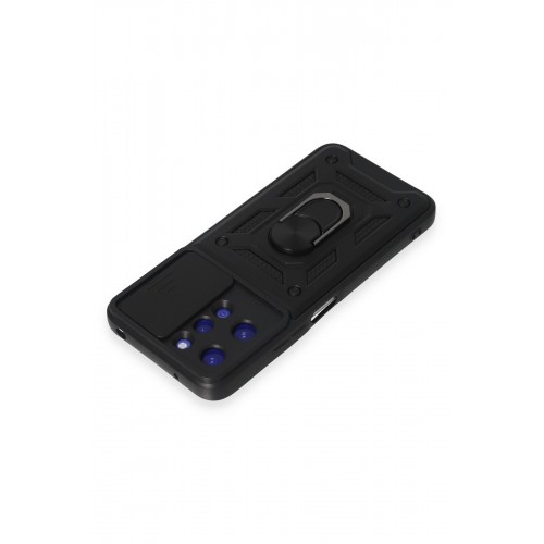 Newface Xiaomi Redmi 12 Kılıf Pars Lens Yüzüklü Silikon - Siyah Newface Xiaomi Redmi 12 Kılıf Pars Lens Yüzüklü Silikon - Siyah