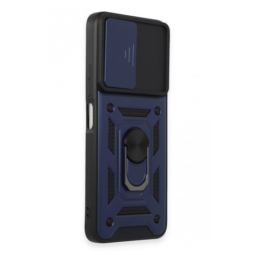 Newface Xiaomi Redmi 12 Kılıf Pars Lens Yüzüklü Silikon - Lacivert Newface Xiaomi Redmi 12 Kılıf Pars Lens Yüzüklü Silikon - Lacivert