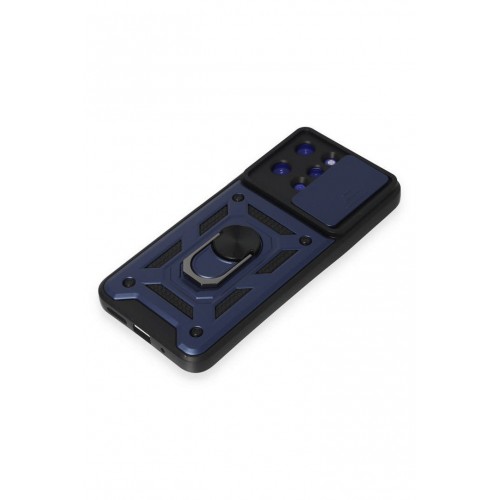 Newface Xiaomi Redmi 12 Kılıf Pars Lens Yüzüklü Silikon - Lacivert Newface Xiaomi Redmi 12 Kılıf Pars Lens Yüzüklü Silikon - Lacivert