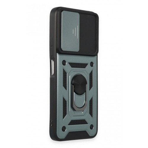 Newface Xiaomi Redmi 12 Kılıf Pars Lens Yüzüklü Silikon - Yeşil Newface Xiaomi Redmi 12 Kılıf Pars Lens Yüzüklü Silikon - Yeşil