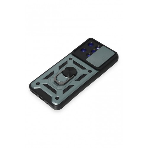 Newface Xiaomi Redmi 12 Kılıf Pars Lens Yüzüklü Silikon - Yeşil Newface Xiaomi Redmi 12 Kılıf Pars Lens Yüzüklü Silikon - Yeşil