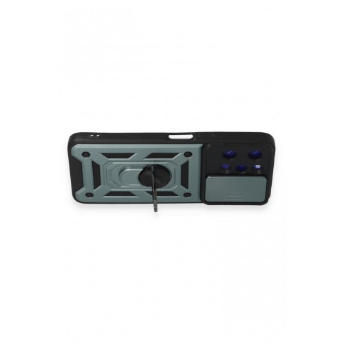 Newface Xiaomi Redmi 12 Kılıf Pars Lens Yüzüklü Silikon - Yeşil Newface Xiaomi Redmi 12 Kılıf Pars Lens Yüzüklü Silikon - Yeşil