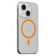 Newface iPhone 14 Kılıf Bubble Magsafe Kapak - Turuncu