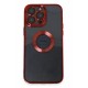 Newface iPhone 14 Pro Kılıf Slot Silikon - Kırmızı Newface iPhone 14 Pro Kılıf Slot Silikon - Kırmızı