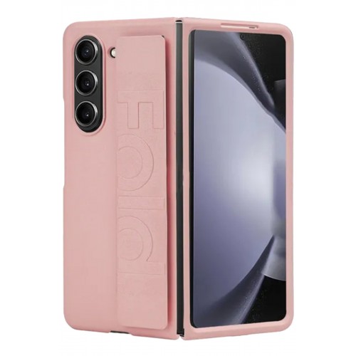 Newface Samsung Galaxy Z Fold 5 Kılıf Data Fold Kapak - Pudra Newface Samsung Galaxy Z Fold 5 Kılıf Data Fold Kapak - Pudra