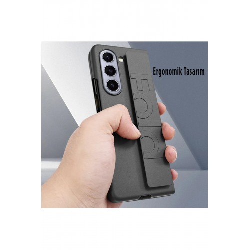 Newface Samsung Galaxy Z Fold 5 Kılıf Data Fold Kapak - Pudra Newface Samsung Galaxy Z Fold 5 Kılıf Data Fold Kapak - Pudra