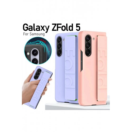 Newface Samsung Galaxy Z Fold 5 Kılıf Data Fold Kapak - Pudra Newface Samsung Galaxy Z Fold 5 Kılıf Data Fold Kapak - Pudra