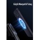 Newface S15 2in1 Izgara Klipsli 15W Telefon ve 5W Apple Watch Kablosuz Şarj Destekli Soğutucu Fanlı Manyetik Magsafe Araç Tutucu - Siyah