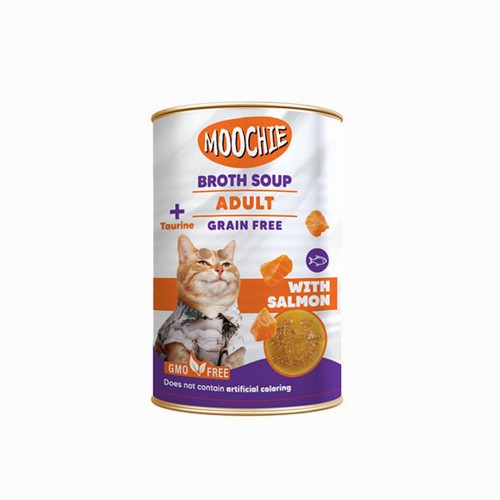 MOOCHIE ET SUYU ÇORBA SOMON BALIKLI YET.KEDI 135ML X 6 ADET MOOCHIE ET SUYU ÇORBA SOMON BALIKLI YET.KEDI 135ML X 6 ADET