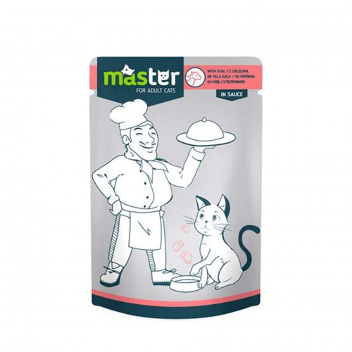 MASTER DANA ETLI POUCH KEDI MAMASI 80 GR. X 6 ADET MASTER DANA ETLI POUCH KEDI MAMASI 80 GR. X 6 ADET