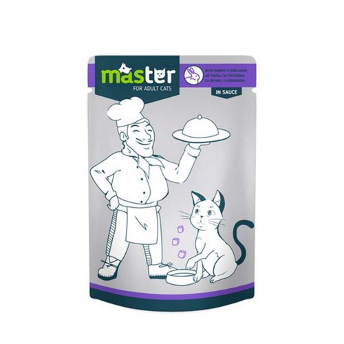 MASTER TAVŞAN ETLI POUCH KEDI MAMASI 80 GR. X 6 ADET MASTER TAVŞAN ETLI POUCH KEDI MAMASI 80 GR. X 6 ADET