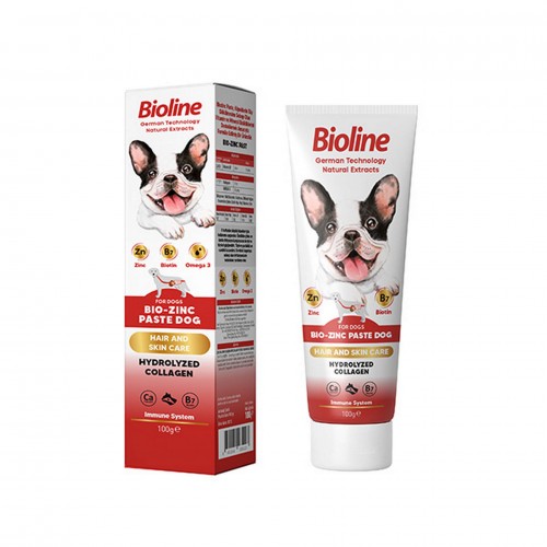 BIOLINE BIO-ZINC PASTE DOG 100 GR X 2 ADET BIOLINE BIO-ZINC PASTE DOG 100 GR X 2 ADET