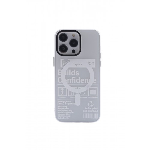 Newface iPhone 14 Pro Kılıf Apollo Magneticsafe Desenli Kapak - Apollo Şeffaf - 4 Newface iPhone 14 Pro Kılıf Apollo Magneticsafe Desenli Kapak - Apollo Şeffaf - 4