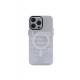 Newface iPhone 14 Pro Kılıf Apollo Magneticsafe Desenli Kapak - Apollo Şeffaf - 4