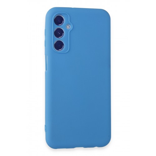 Newface Samsung Galaxy M34 5G Kılıf First Silikon - Mavi Newface Samsung Galaxy M34 5G Kılıf First Silikon - Mavi