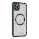 Newface iPhone 11 Pro Max Kılıf Prag Magneticsafe Kapak - Koyu Yeşil Newface iPhone 11 Pro Max Kılıf Prag Magneticsafe Kapak - Koyu Yeşil