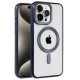 Newface iPhone 15 Pro Kılıf Kronos Magsafe Kapak - Lacivert Newface iPhone 15 Pro Kılıf Kronos Magsafe Kapak - Lacivert