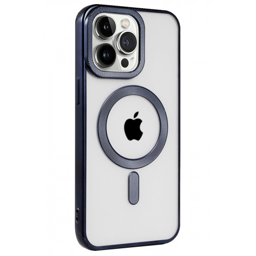 Newface iPhone 15 Pro Kılıf Kronos Magsafe Kapak - Lacivert Newface iPhone 15 Pro Kılıf Kronos Magsafe Kapak - Lacivert