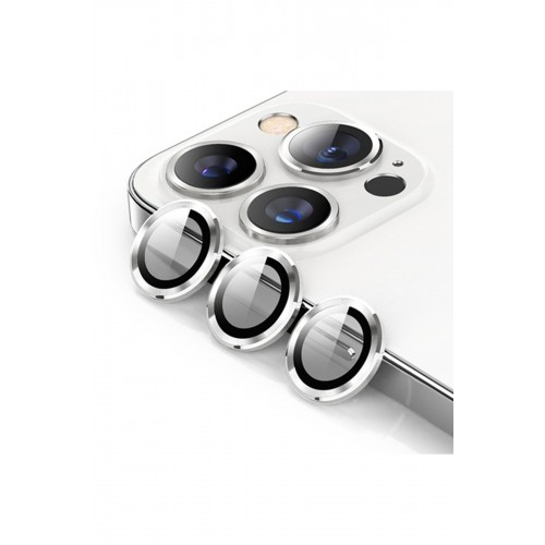 Newface iPhone 15 Pro Max Bind Metal Kamera Lens - Gümüş Newface iPhone 15 Pro Max Bind Metal Kamera Lens - Gümüş