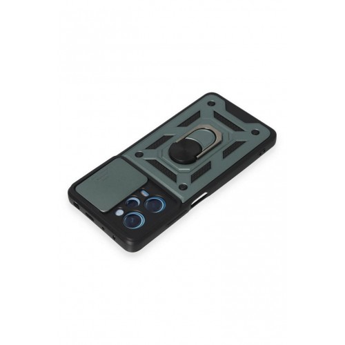Newface Xiaomi Redmi Note 12 Pro 5G Kılıf Pars Lens Yüzüklü Silikon - Yeşil Newface Xiaomi Redmi Note 12 Pro 5G Kılıf Pars Lens Yüzüklü Silikon - Yeşil