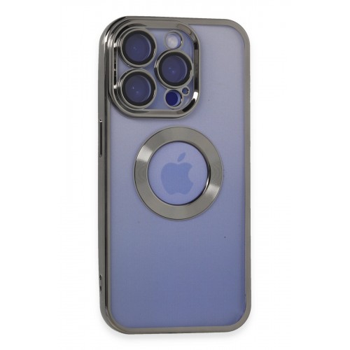 Newface iPhone 15 Pro Kılıf Slot Silikon - Titan Gri Newface iPhone 15 Pro Kılıf Slot Silikon - Titan Gri