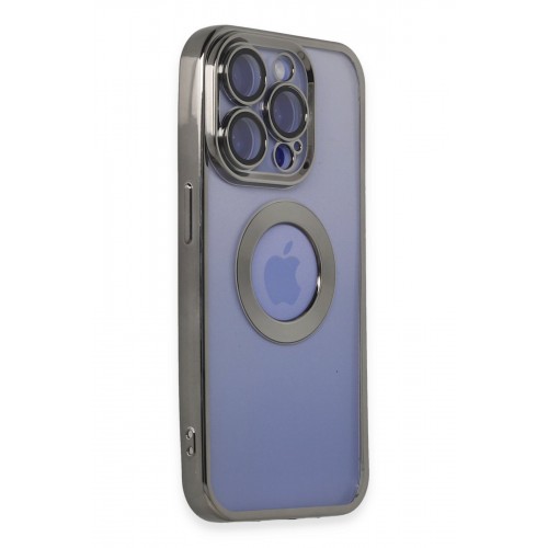 Newface iPhone 15 Pro Kılıf Slot Silikon - Titan Gri Newface iPhone 15 Pro Kılıf Slot Silikon - Titan Gri
