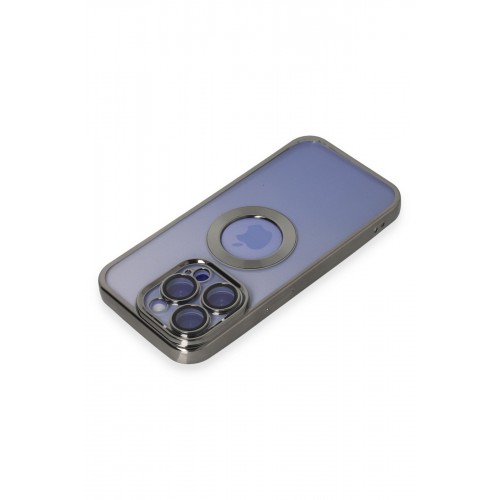 Newface iPhone 15 Pro Kılıf Slot Silikon - Titan Gri Newface iPhone 15 Pro Kılıf Slot Silikon - Titan Gri