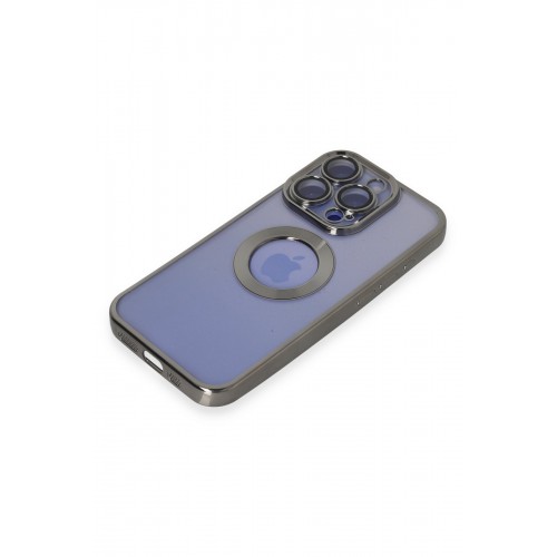 Newface iPhone 15 Pro Kılıf Slot Silikon - Titan Gri Newface iPhone 15 Pro Kılıf Slot Silikon - Titan Gri