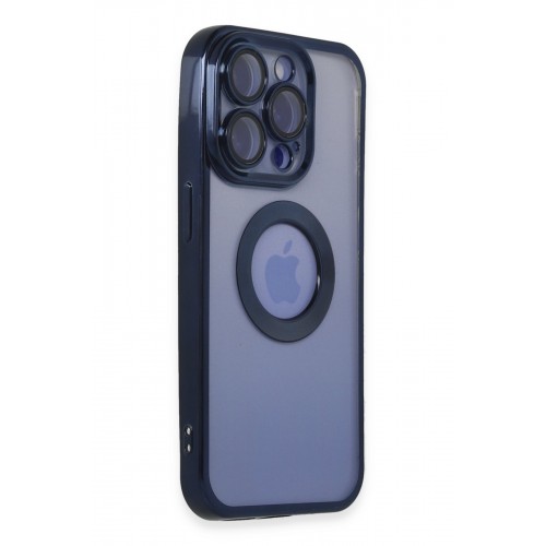 Newface iPhone 15 Pro Max Kılıf Slot Silikon - Lacivert Newface iPhone 15 Pro Max Kılıf Slot Silikon - Lacivert