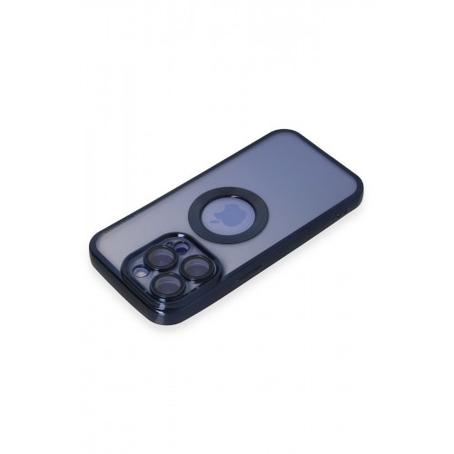 Newface iPhone 15 Pro Max Kılıf Slot Silikon - Lacivert Newface iPhone 15 Pro Max Kılıf Slot Silikon - Lacivert