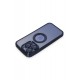 Newface iPhone 15 Pro Max Kılıf Slot Silikon - Lacivert Newface iPhone 15 Pro Max Kılıf Slot Silikon - Lacivert