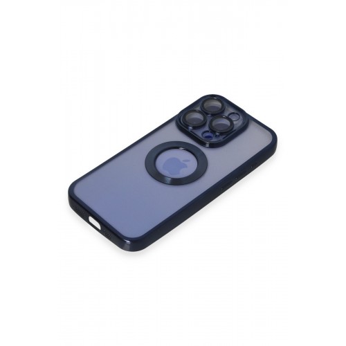 Newface iPhone 15 Pro Max Kılıf Slot Silikon - Lacivert Newface iPhone 15 Pro Max Kılıf Slot Silikon - Lacivert